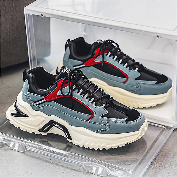 Herrsneakers Andas löparskor Mode Damsportskor 01 Blue 41