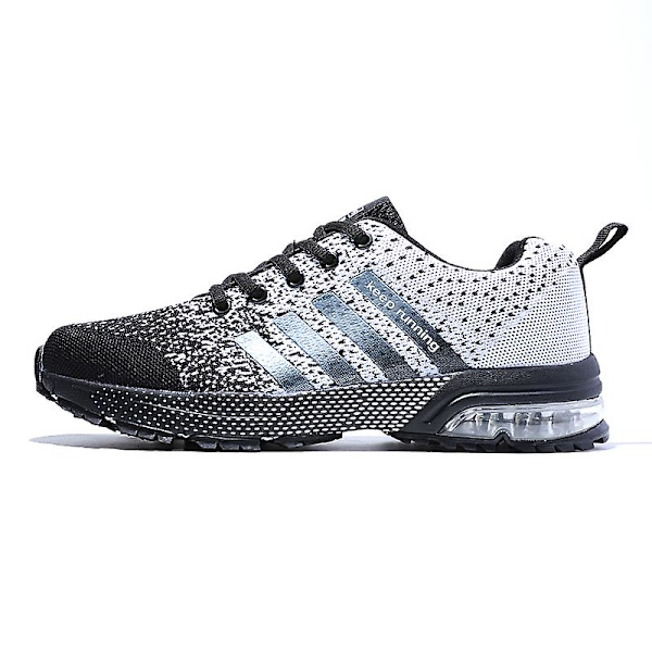 Herr Sneakers Andas löparskor Mode Sportskor 8702-1 Gray 41