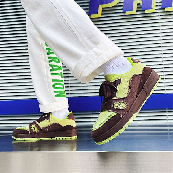 Herr Sneakers Andas Herr Skateboard Skor Löparskor 2Iv09 Brown 41