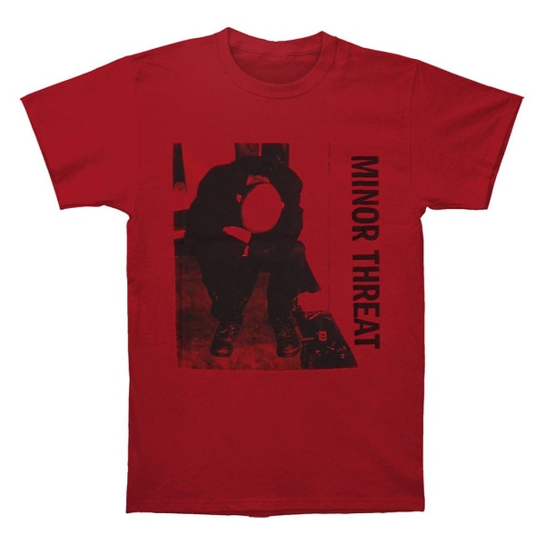 Minor Threat LP Röd T-shirt XL