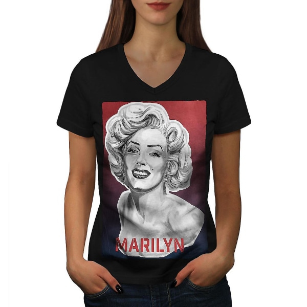 Kändis Marilyn T-shirt för kvinnor XXL