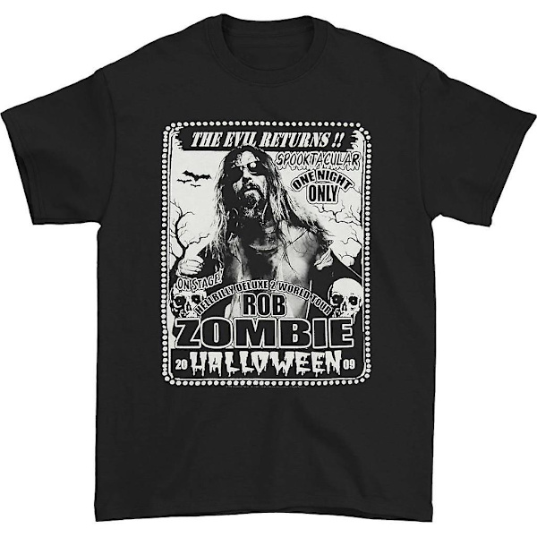 Rob Zombie Spooktacular 2009 Tour T-shirt M