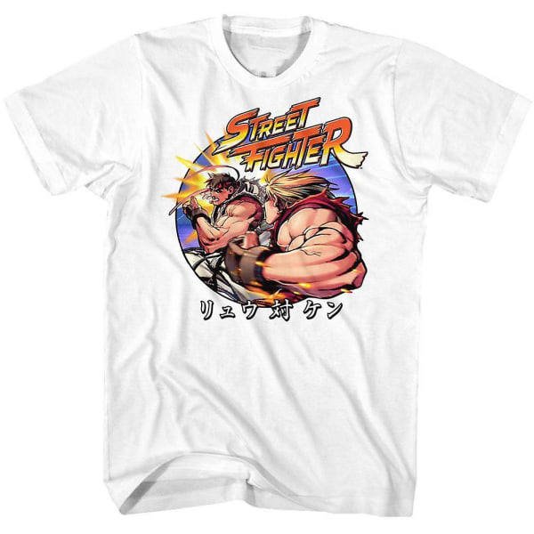 Street Fighter Ryu Vs Ken T-shirt M