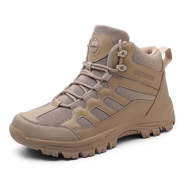 Herr Military Boot Combat Herr Boots Tacticalhane Shoes Work Safety Shoes Q620 Beige 45