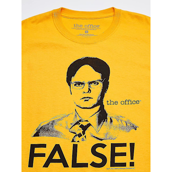 T-line mäns Dwight False The Office T-shirt Large