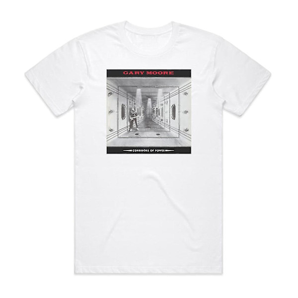 Gary Moore Corridors Of Power T-shirt Vit M