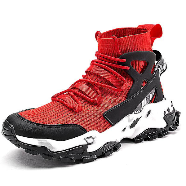 Basketskor för män Andas Sneakers Löparskor 3Alt12 Red 41