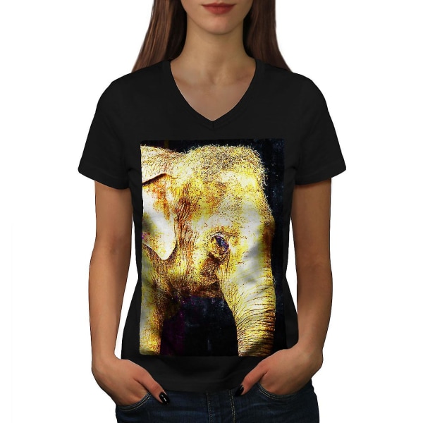 Elephant Nature Animal Women T-shirt 3XL