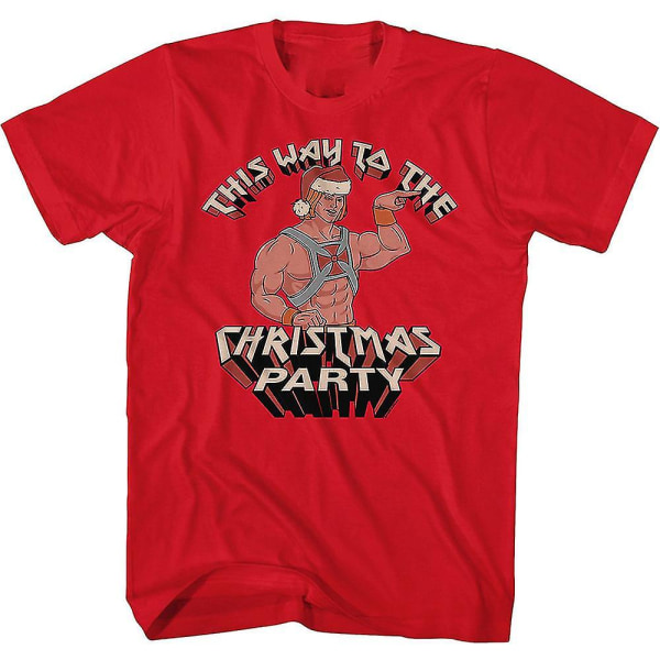 He-man Christmas Party T-shirt L