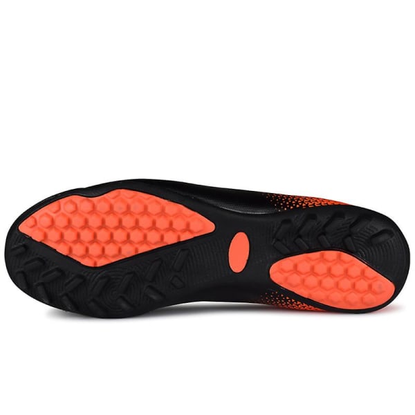 Fotbollsskor för män Halkfria fotbollsskor för herr, Gräs Fotbollssneakers 3Adr06 BlackOrange 37