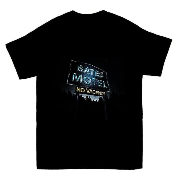 Skrämmande Motel Sign T-shirt M