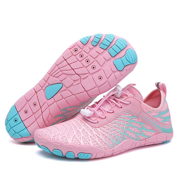 Vattenskor för män Snabbtorkande Sport Aqua Skor 3Ba8305 Pink 41