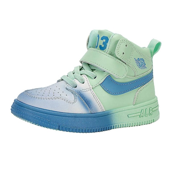Sneakers för barn Andas Pojkar Flickor Skateboard Skor Löparskor 802 Green 32