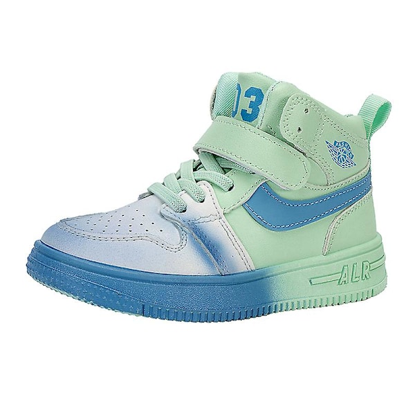Sneakers för barn Andas Pojkar Flickor Skateboard Skor Löparskor 802 Green 34