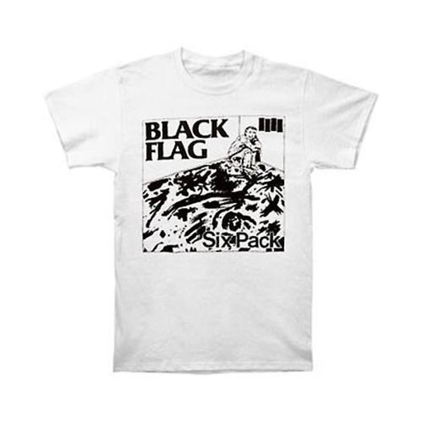 Black Flag Six Pack T-shirt XXL