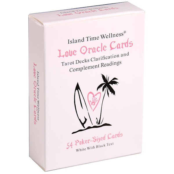 Wellness Love Oraclewhite Divination Card