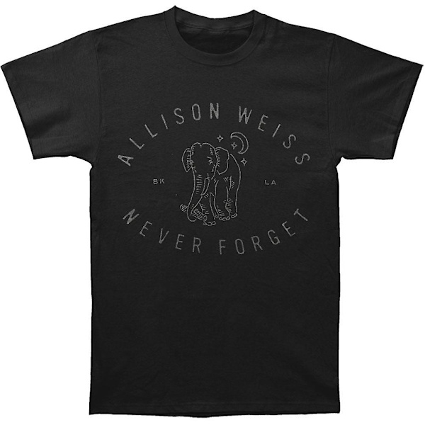 Allison Weiss Glöm aldrig T-shirt M