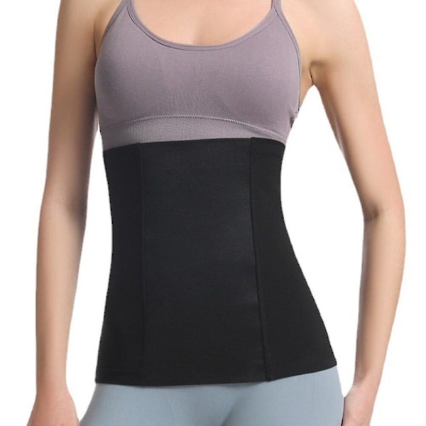 Kvinnor Magreducerare Bastu Body Shaper Fitness Svetttrimmer Waist Trainer Magbantning Shapewear Waist trainer Korsett,silver S