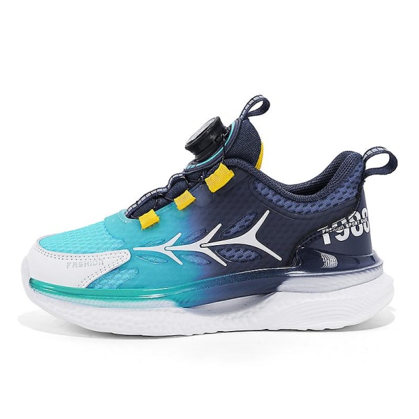 Boys Sneakers Andas löparskor Mode Sportskor 3Ca64 DarkBlue 33