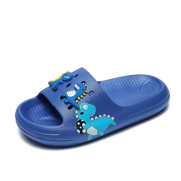 Barnsandaler Mode Casual Andas strandskor F002 DarkBlue 34