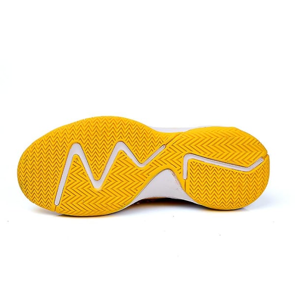 Basketskor för män Mode Halkfria sneakers Sportskor som andas 3Al098 Yellow 39