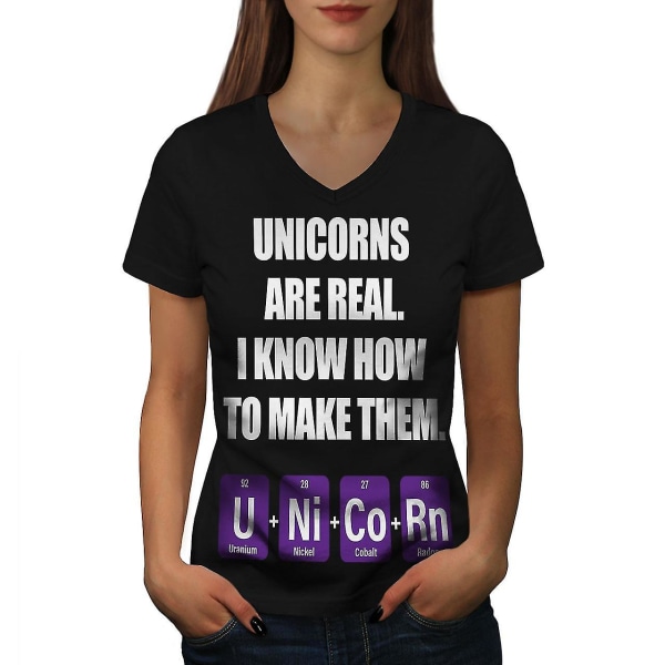 Unicorn Formula Fun Women T-shirt XXL