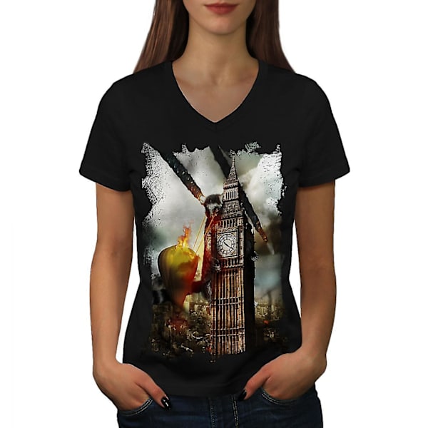 Tower London Tower Uk T-shirt för kvinnor M