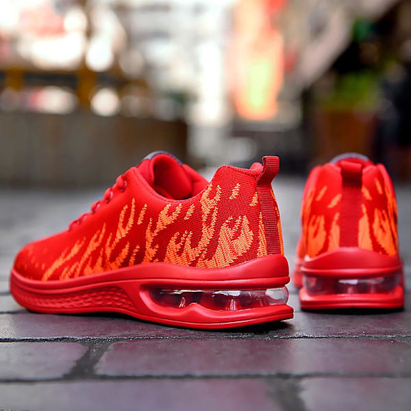 Herrsneakers Andas löparskor Mode Sportskor 3A7789 Red 46