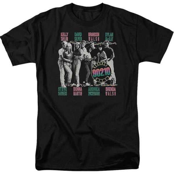 The Cast Of Beverly Hills 90210 T-shirt S