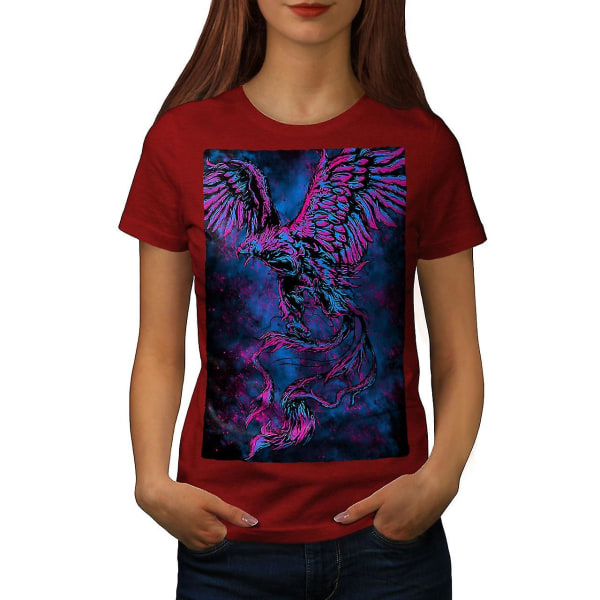 Färgglada Beast Fantasy Women Redt-shirt XL