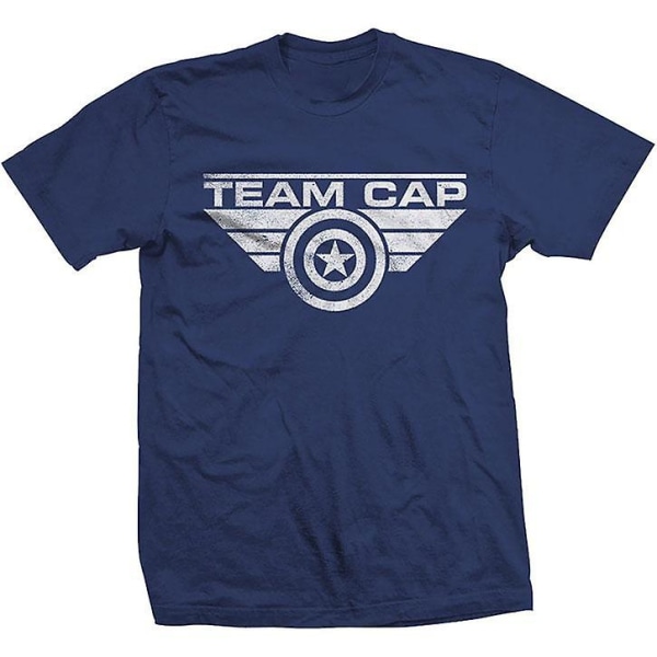 Captain America Team Cap Logo T-shirt M