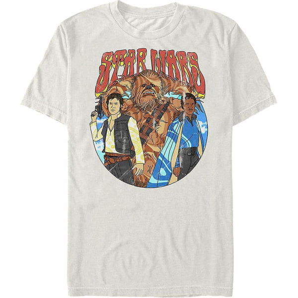 Han Solo Chewbacca Lando Calrissian Star Wars T-shirt S