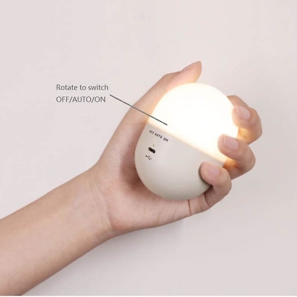 LED-rörelsesensor nattljus, dekorativ interiör, vägg, trappor, badrumslampa, (grön)