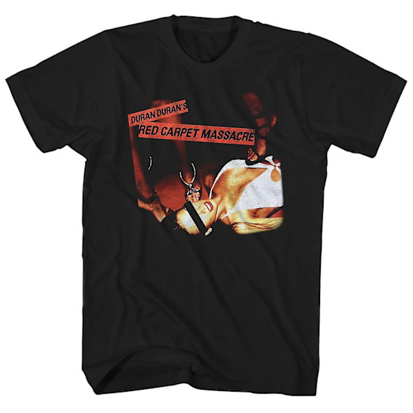 Duran Duran T Shirt Red Carpet Massacre Album Art Duran Duran Shirt Black XXL