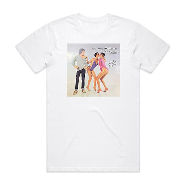 Rino Gaetano Resta Vile Maschio Dove Vai T-shirt Vit M