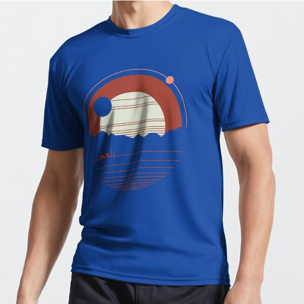 Solitude Active T-shirt Royal Blue L_Front