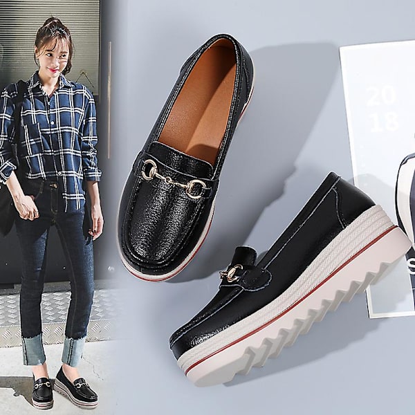 Damer Casual Mode Skor Loafer Skor Mamma Skor 3Ap7078 Black 41