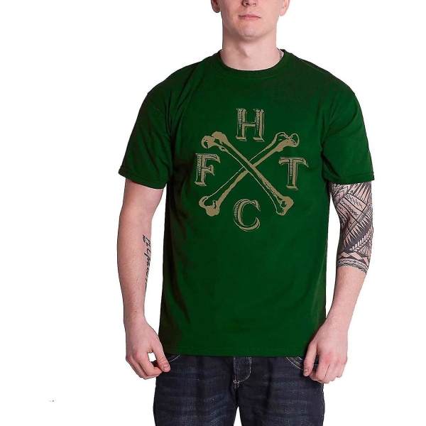 Frank Turner Herr T-shirt Grön England Keep My Bones Official L