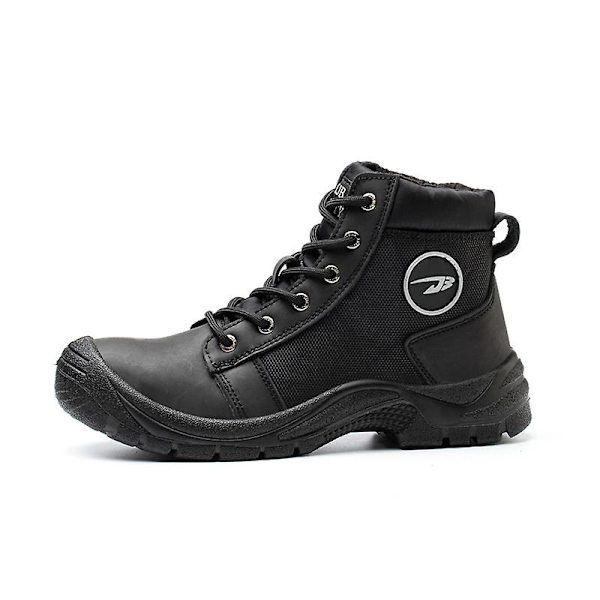 Sneakers för män Andas lättviktsstålstå Säkerhetsarbetsskor 2Dzs009 Black 41