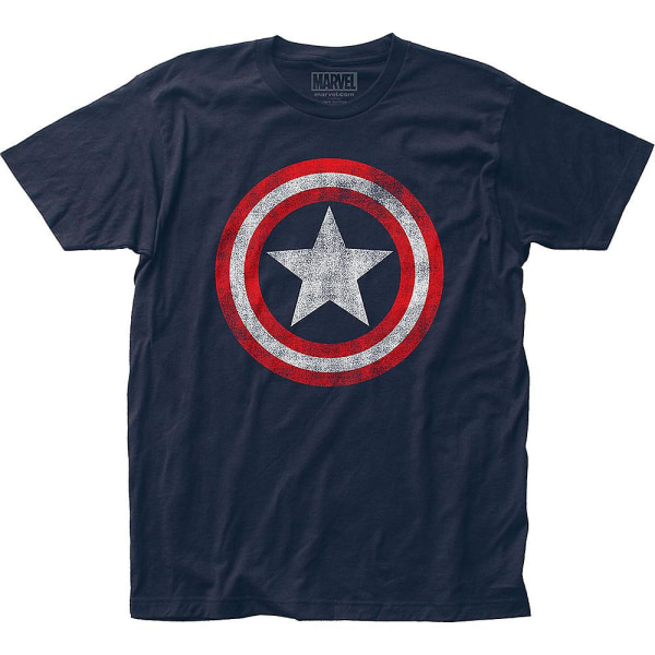 Retro Shield Captain America T-shirt M