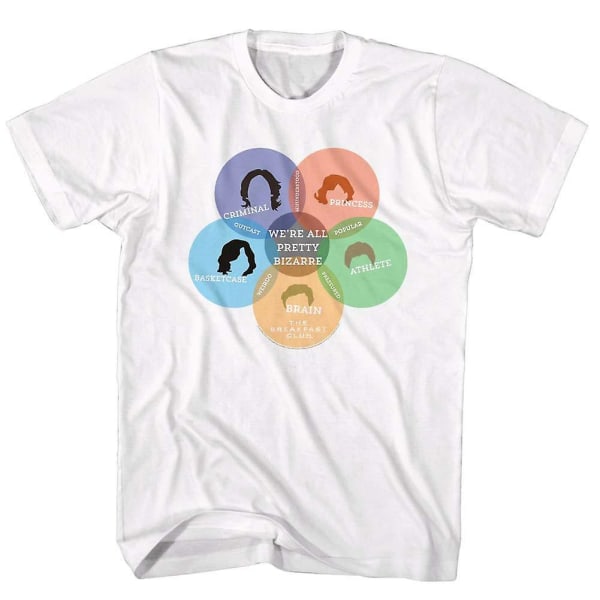 Breakfast Club Venn Diagram T-shirt M