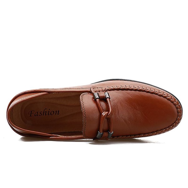 Casual för män Mode Bekväm Loafer 2C2050 Brown 42