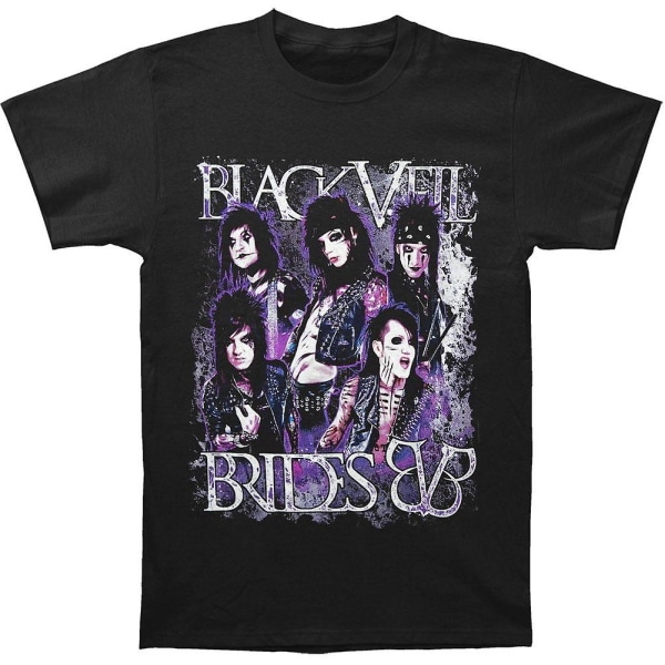 Svart Veil Brides Crush T-shirt XXXL