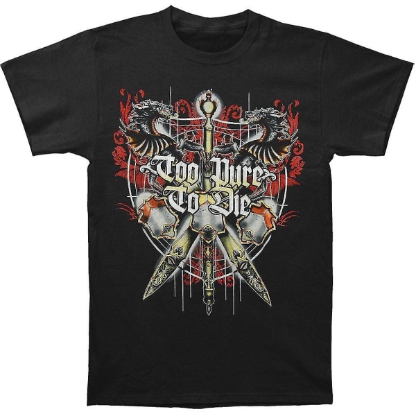 Too Pure To Die Swords T-shirt L
