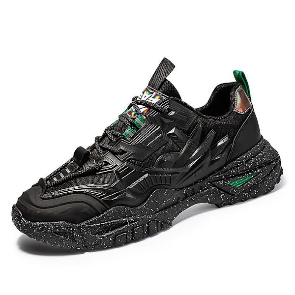 Basketskor för män Sneakers Sportskor som andas Y09 Black 44