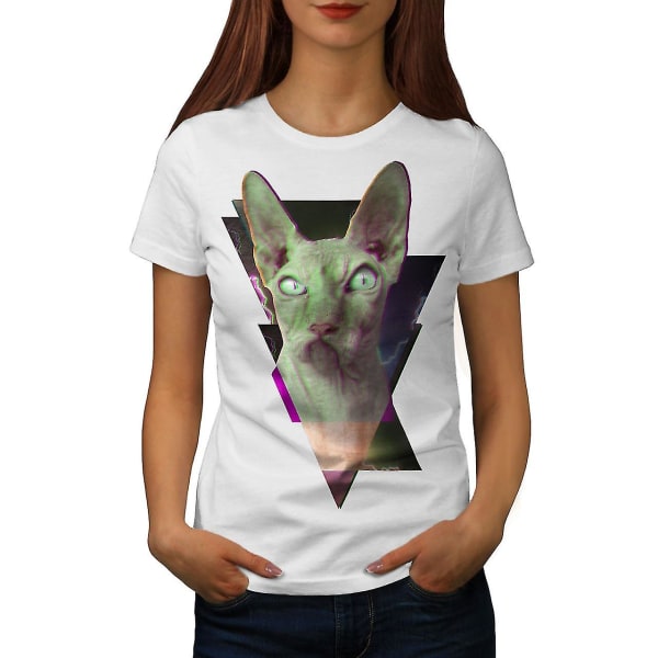 Sphynx abstrakt arg kvinna T-shirt 3XL