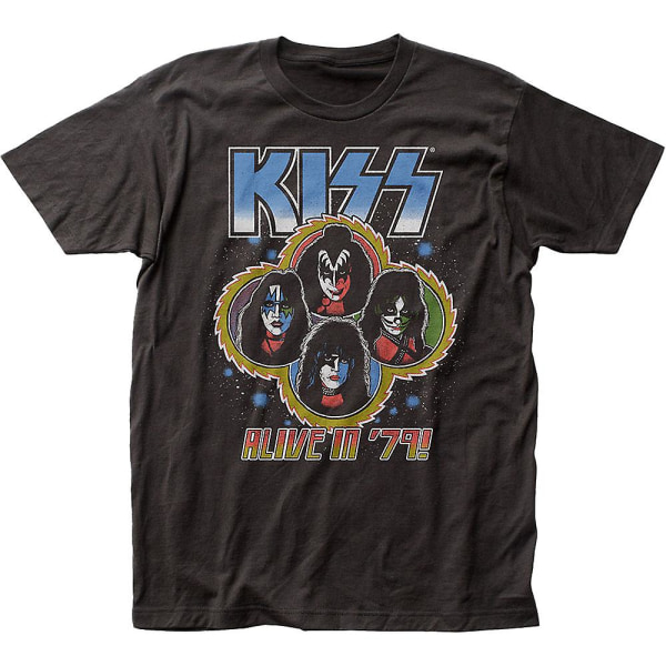 Alive In '79 KISS T-shirt L