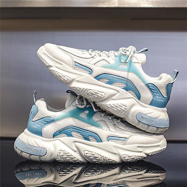 Herrsneakers Andas löparskor Mode Sportskor 3Abk2053 Blue 41