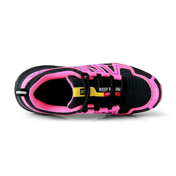 Dam vandringsskor Off-Road vattenavvisande sportskor Casual Outdoor Shoes 908 Pink 39