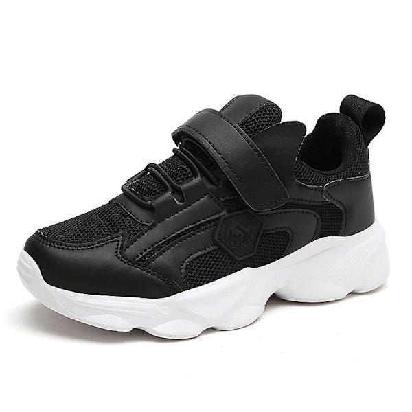 Barn Sneakers Pojkar Basketskor Halkfria Sportskor för barn 3Bt2023 BlackWhite 36